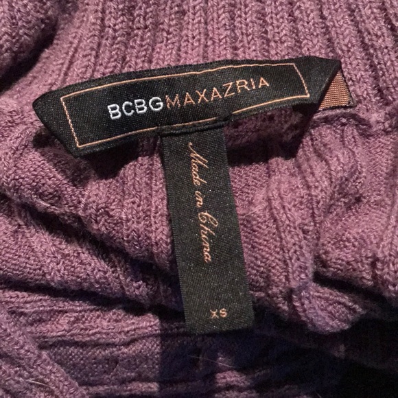 BCBG Cable Knit Sweater Dress - Picture 4 of 5